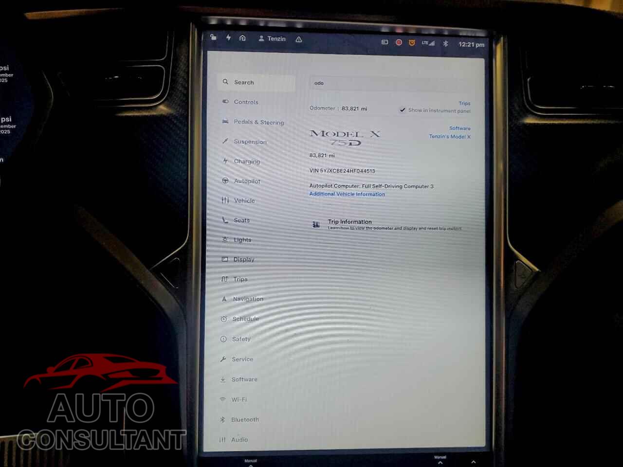 TESLA MODEL X 2017 - 5YJXCBE24HF044513