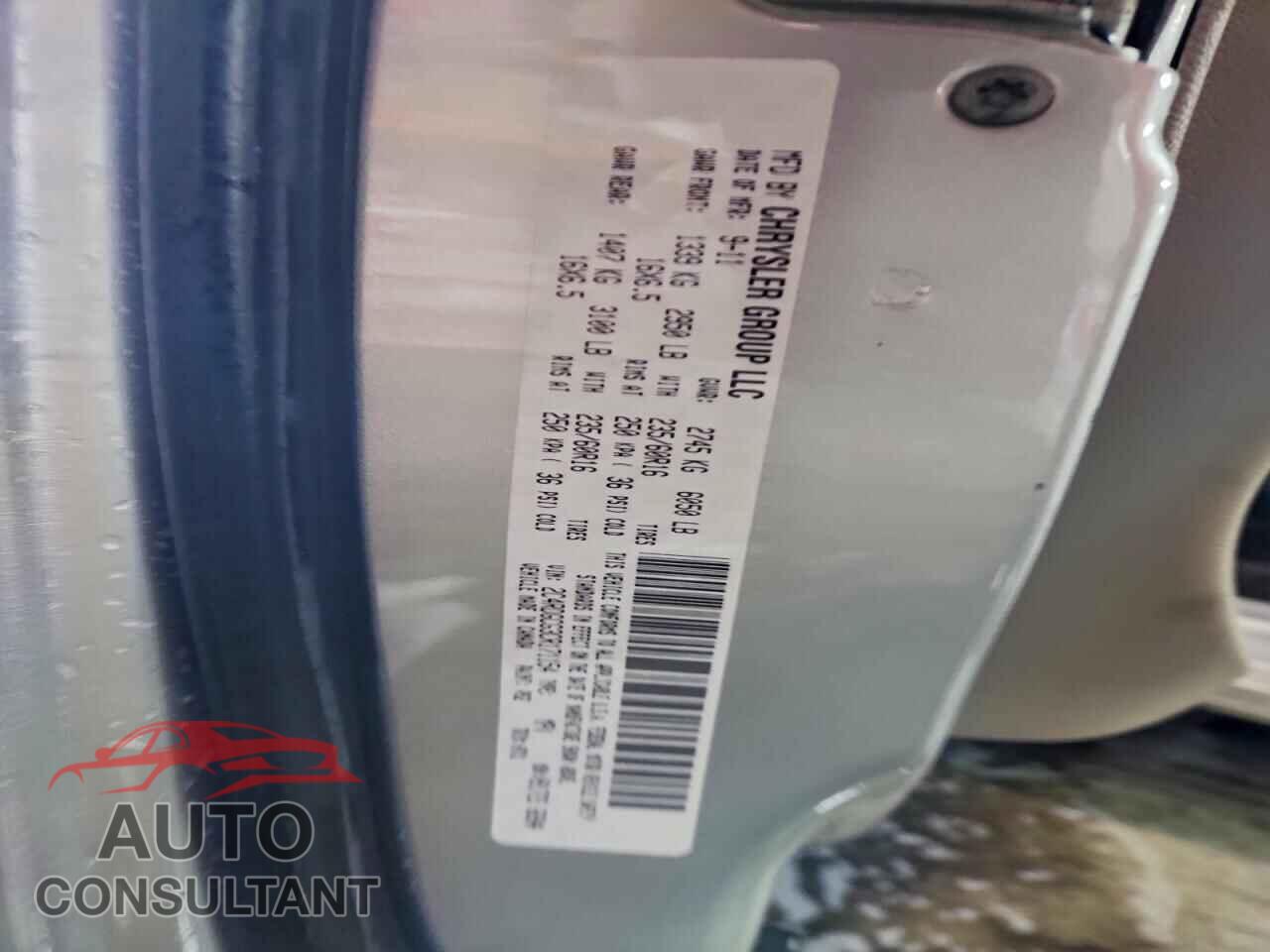 DODGE CARAVAN 2012 - 2C4RDGCG3CR171154