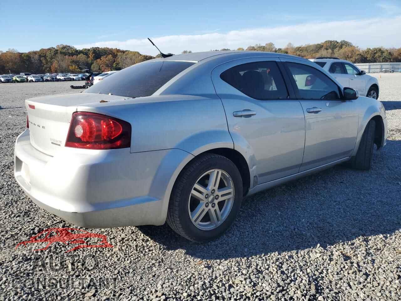 DODGE AVENGER 2012 - 1C3CDZCB5CN160163