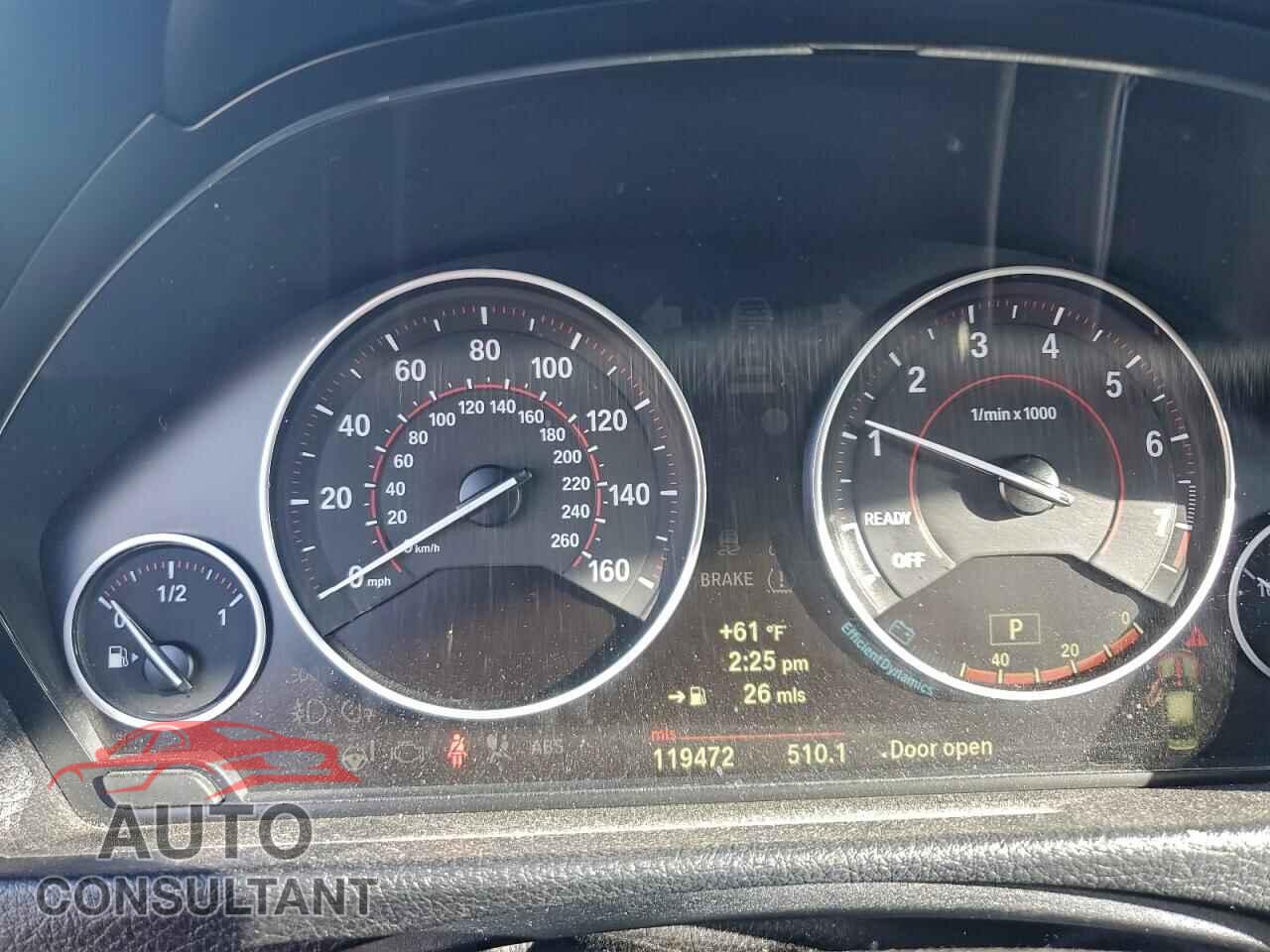 BMW 3 SERIES 2013 - WBA3B9C52DF586641