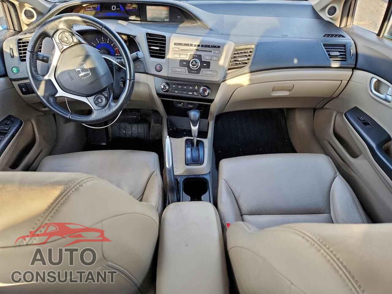 HONDA CIVIC 2012 - 19XFB2F95CE304197