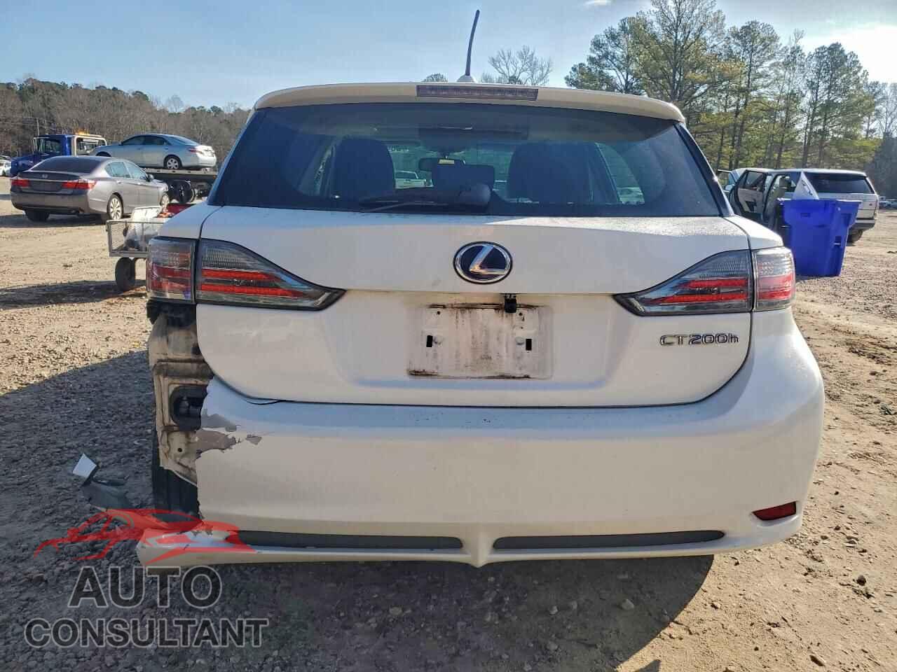 LEXUS CT 200 2011 - JTHKD5BH0B2002253