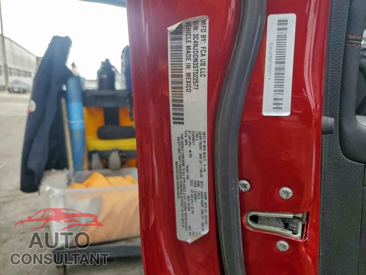 JEEP COMPASS 2025 - 3C4NJDDN3ST522577
