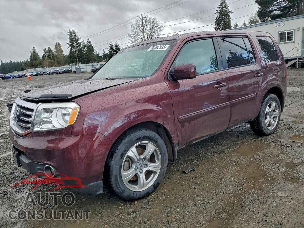 HONDA PILOT 2012 - 5FNYF4H52CB039655