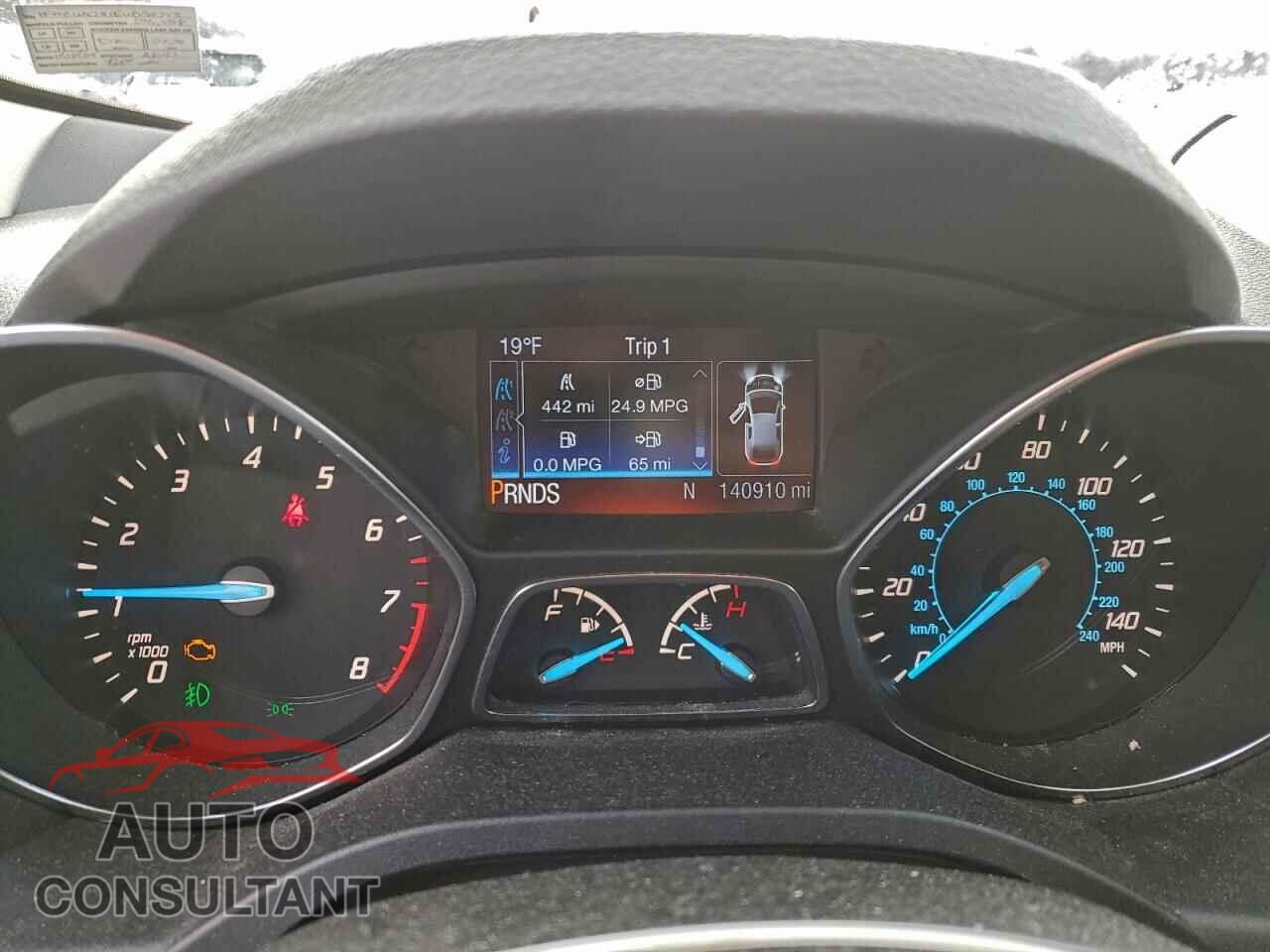 FORD ESCAPE 2014 - 1FMCU9J91EUD52745