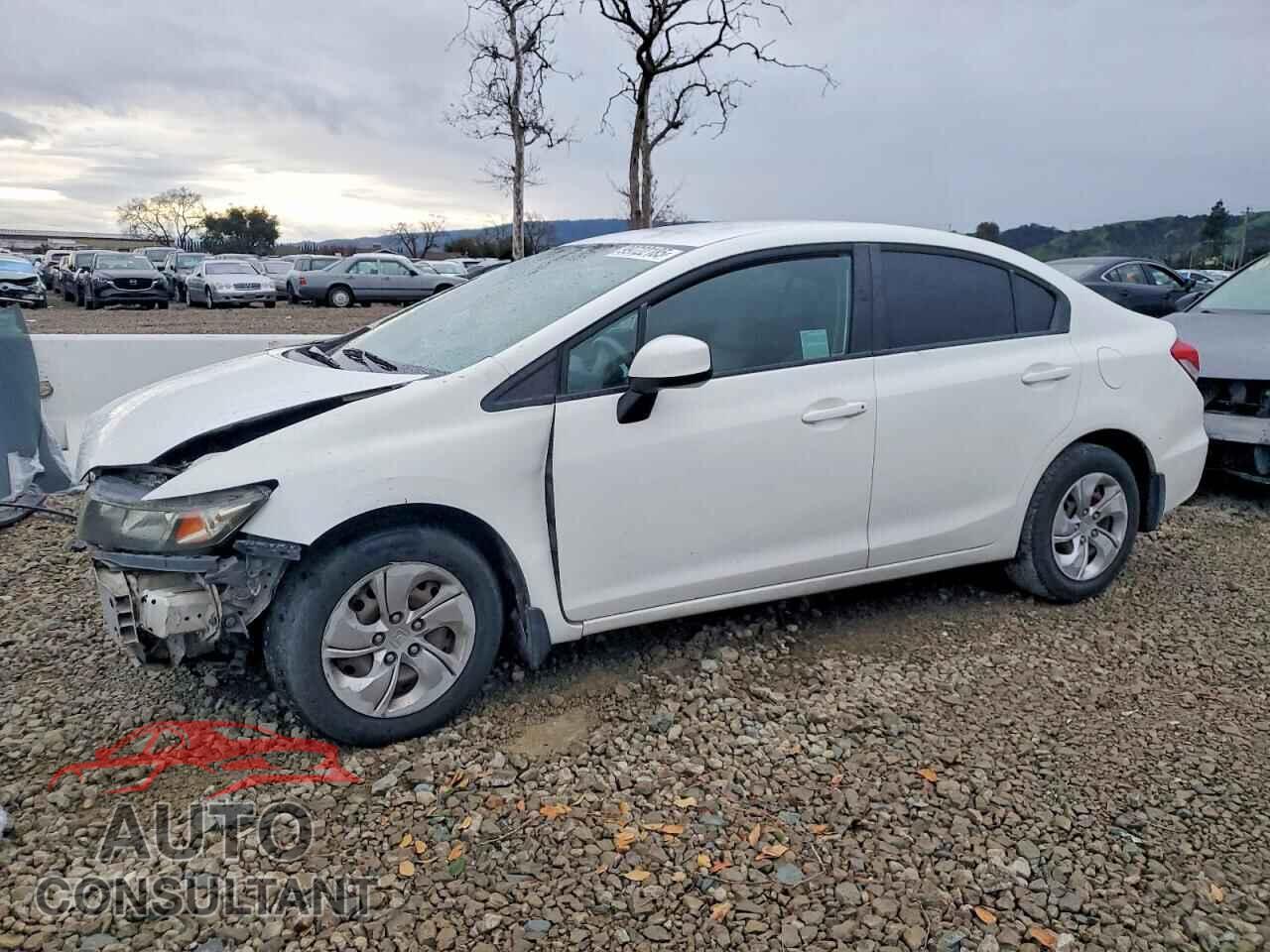 HONDA CIVIC 2013 - 19XFB2F55DE081223