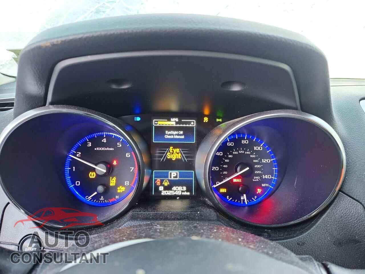 SUBARU OUTBACK 2016 - 4S4BSAFC2G3308902