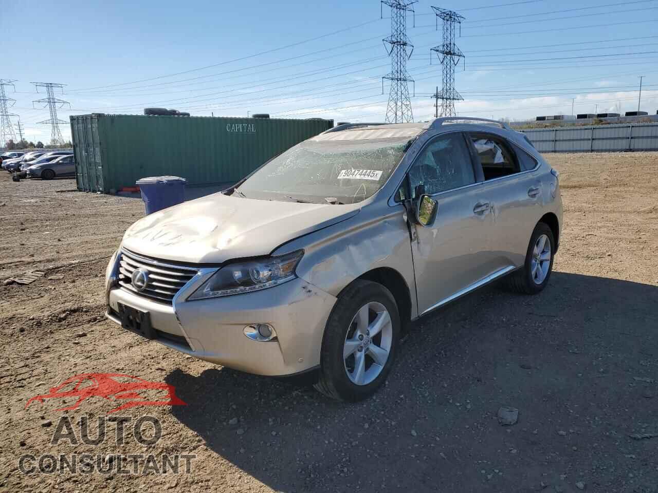 LEXUS RX350 2013 - 2T2BK1BA3DC157933