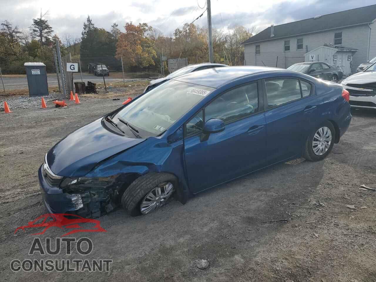 HONDA CIVIC 2012 - 2HGFB2F53CH510735