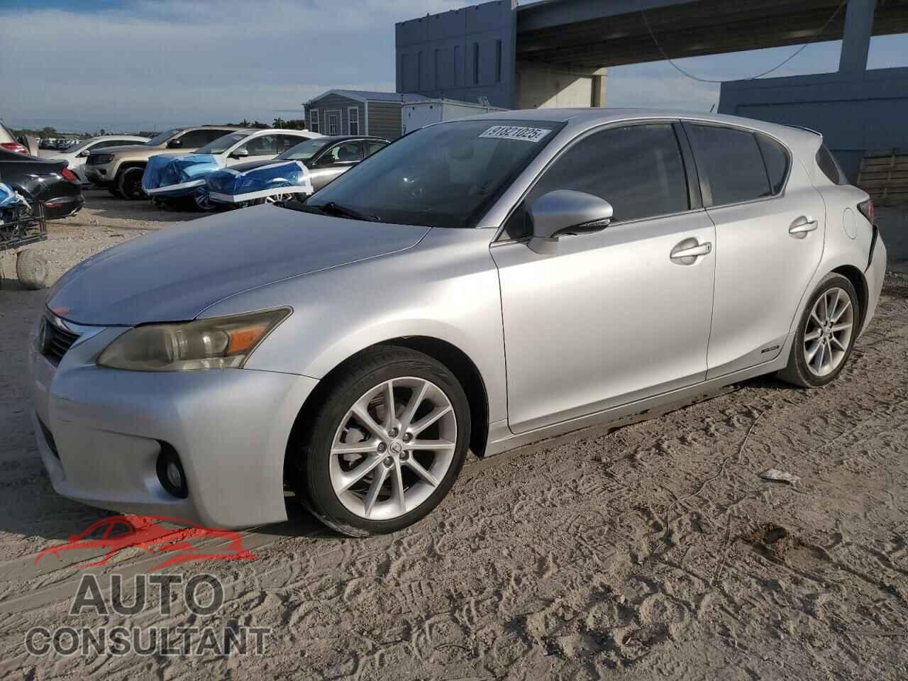 LEXUS CT 200 2012 - JTHKD5BH5C2105346