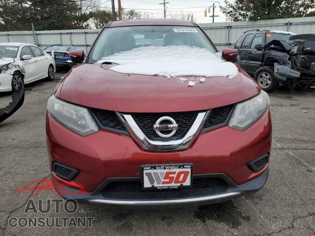 NISSAN ROGUE 2015 - KNMAT2MT7FP507831