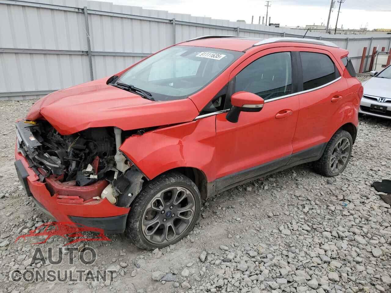 FORD ECOSPORT 2020 - MAJ6S3KL9LC350121