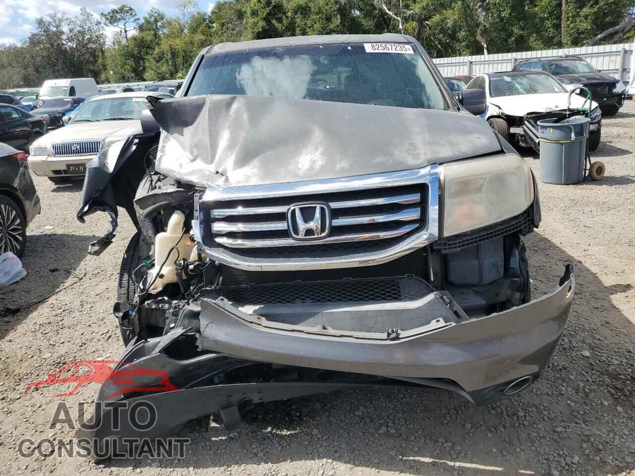 HONDA PILOT 2012 - 5FNYF3H74CB001033