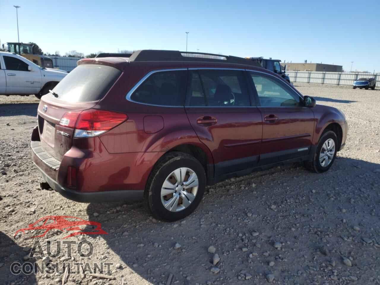 SUBARU OUTBACK 2011 - 4S4BRCAC3B3426691