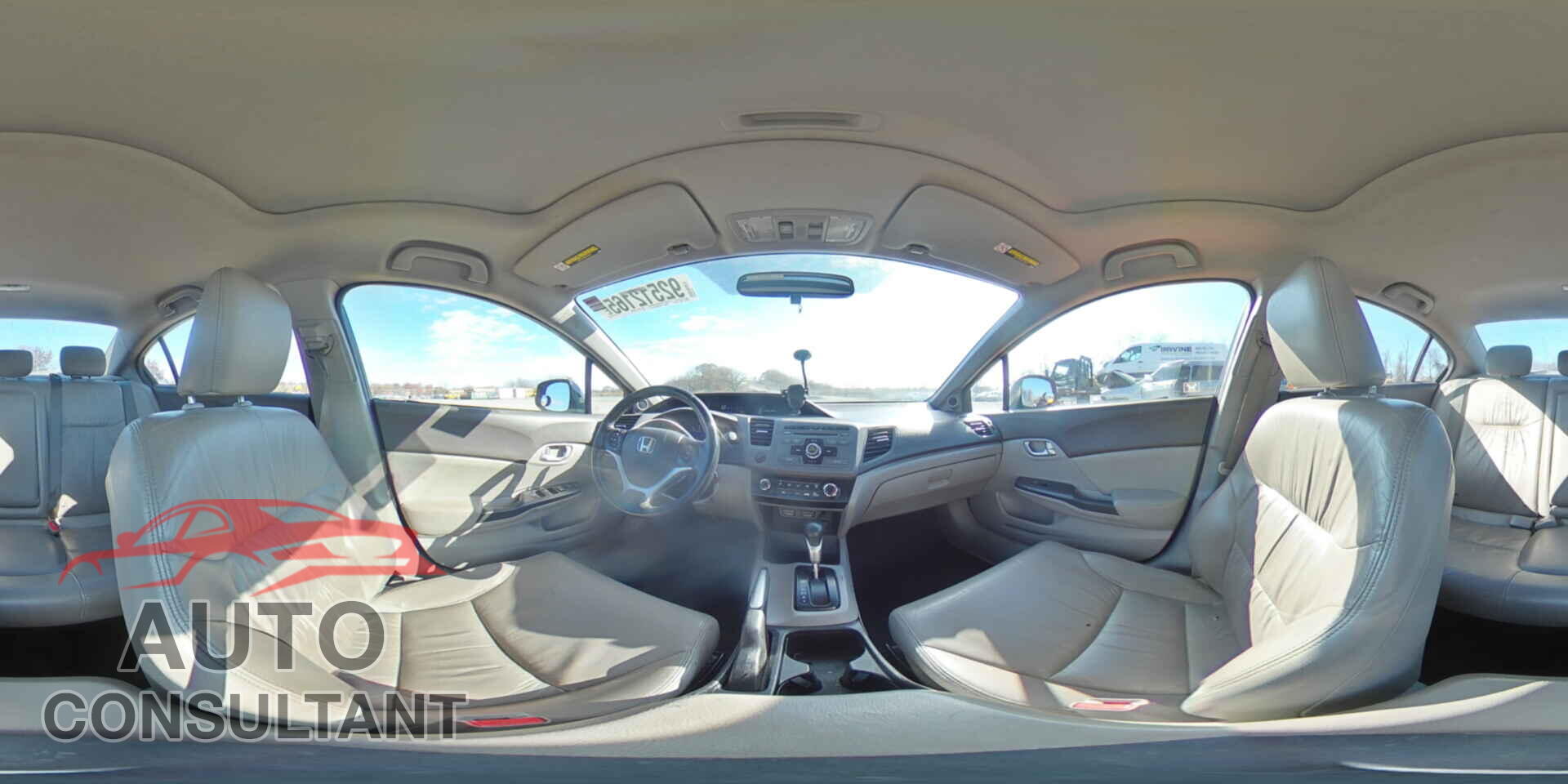 HONDA CIVIC 2012 - 19XFB2F97CE371500