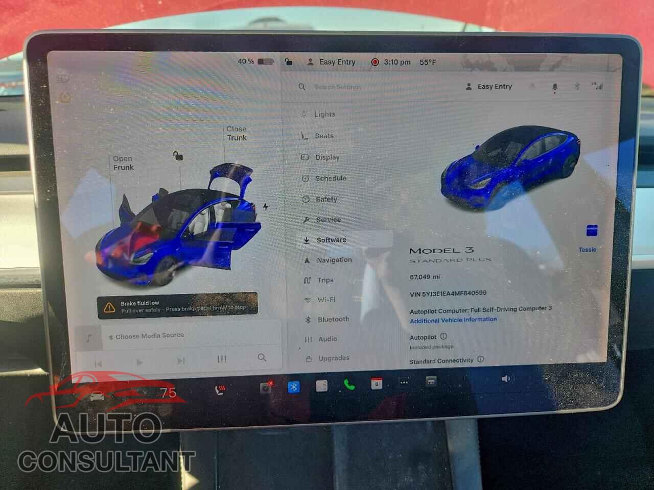 TESLA MODEL 3 2021 - 5YJ3E1EA4MF840599