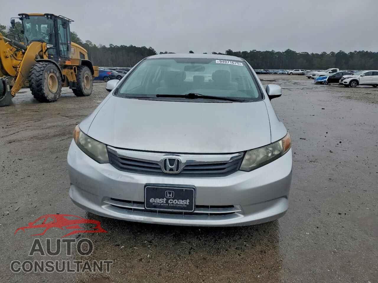 HONDA CIVIC 2012 - 2HGFB2F50CH305678