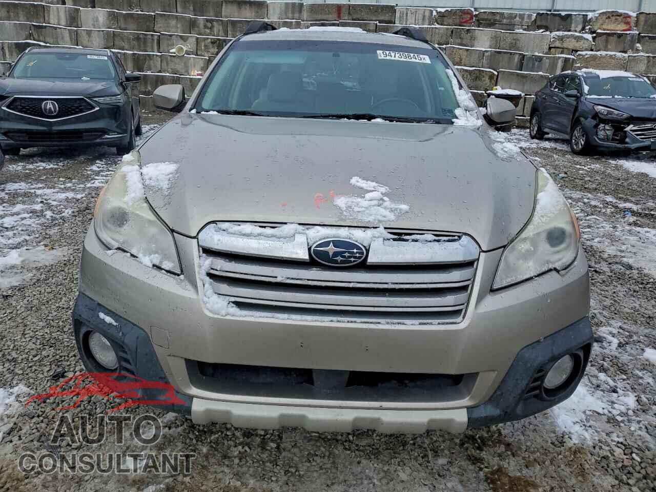 SUBARU OUTBACK 2014 - 4S4BRBLC7E3285541