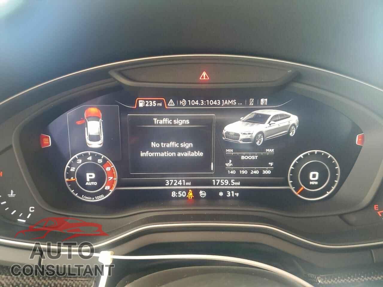 AUDI S5/RS5 2018 - WAUC4CF54JA018080