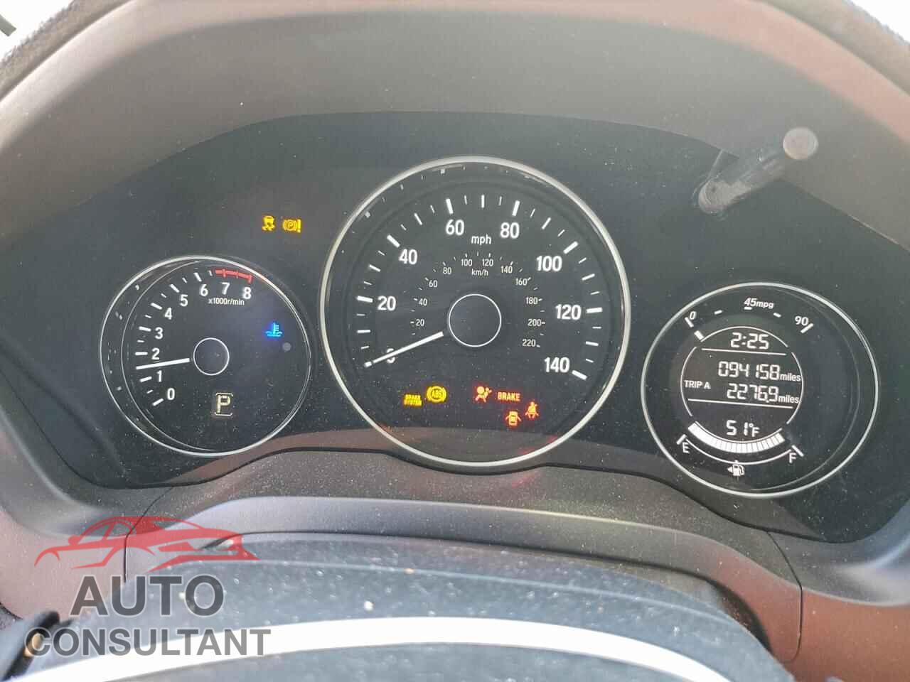 HONDA HR-V 2017 - 3CZRU5H33HM703098