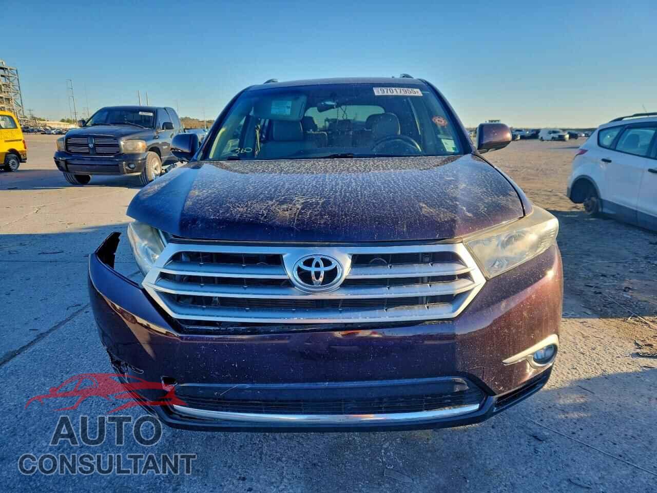 TOYOTA HIGHLANDER 2013 - 5TDYK3EH8DS116496