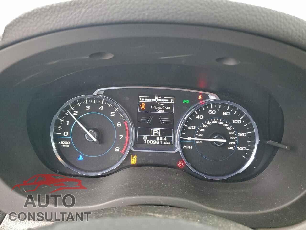 SUBARU FORESTER 2017 - JF2SJARC6HH588767