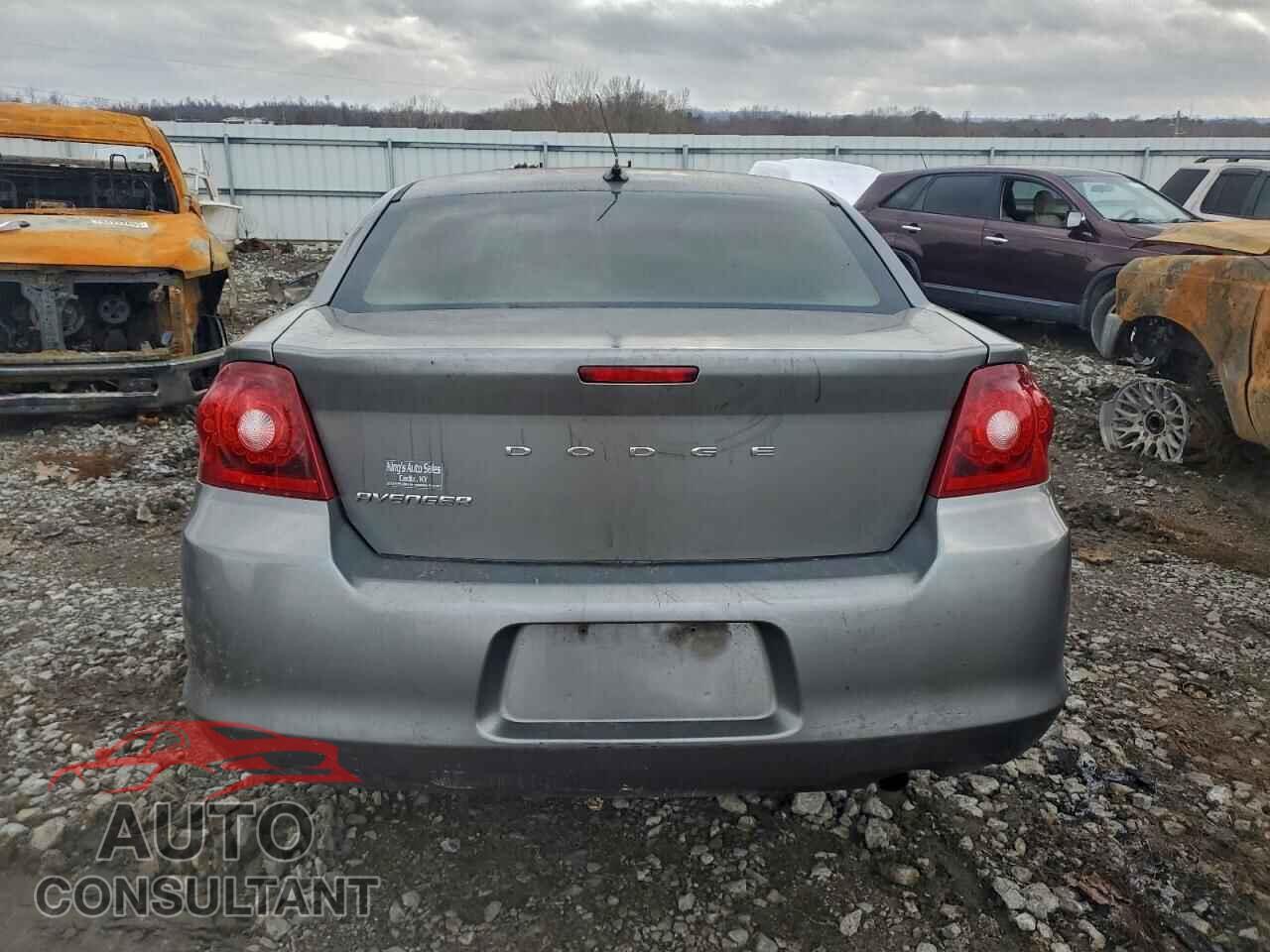 DODGE AVENGER 2012 - 1C3CDZAB2CN252558