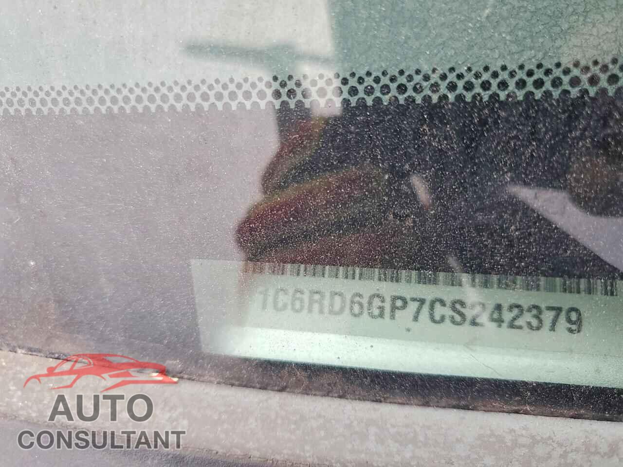 DODGE RAM 1500 2012 - 1C6RD6GP7CS242379