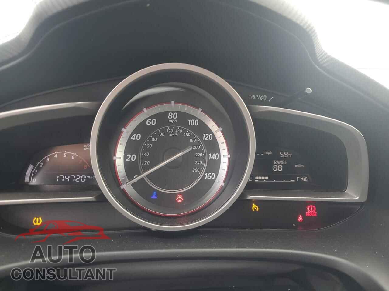MAZDA 3 2014 - JM1BM1K72E1182332