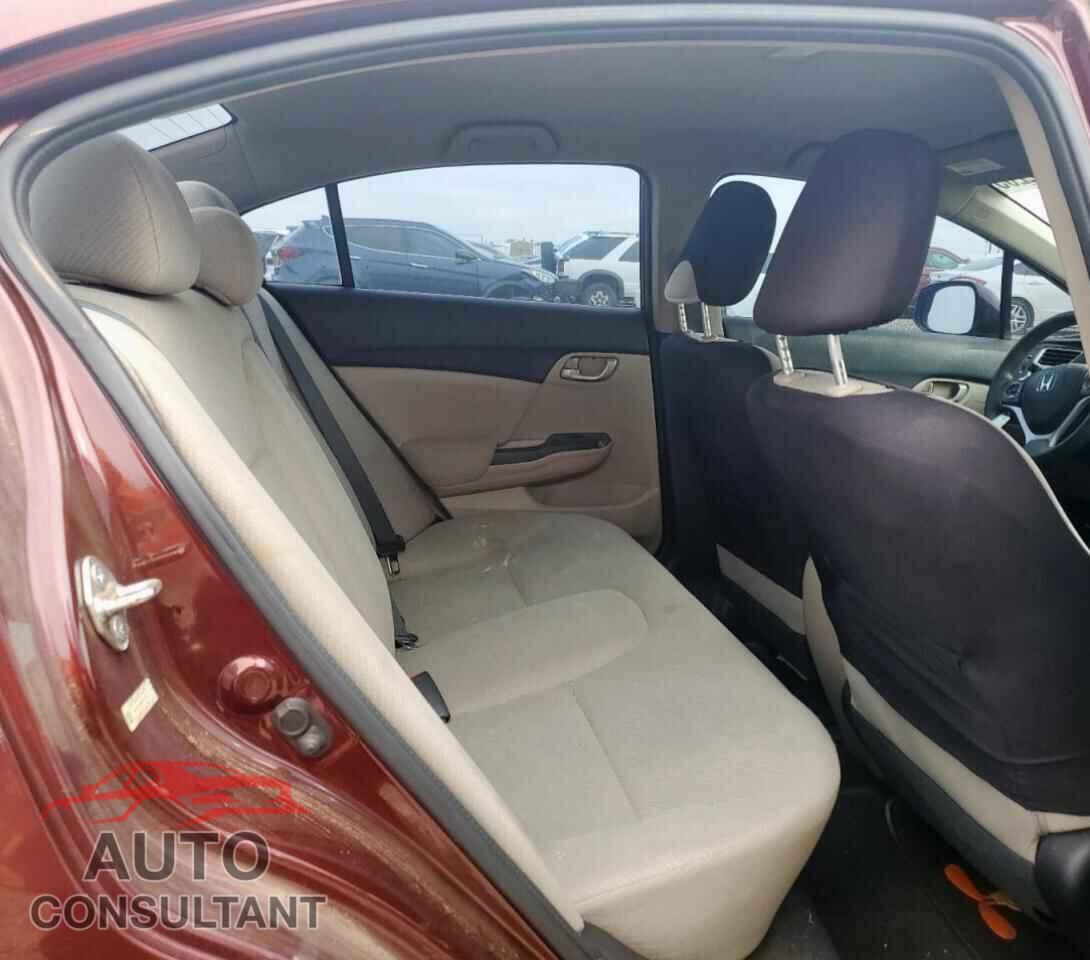 HONDA CIVIC 2013 - 19XFB2F50DE011502