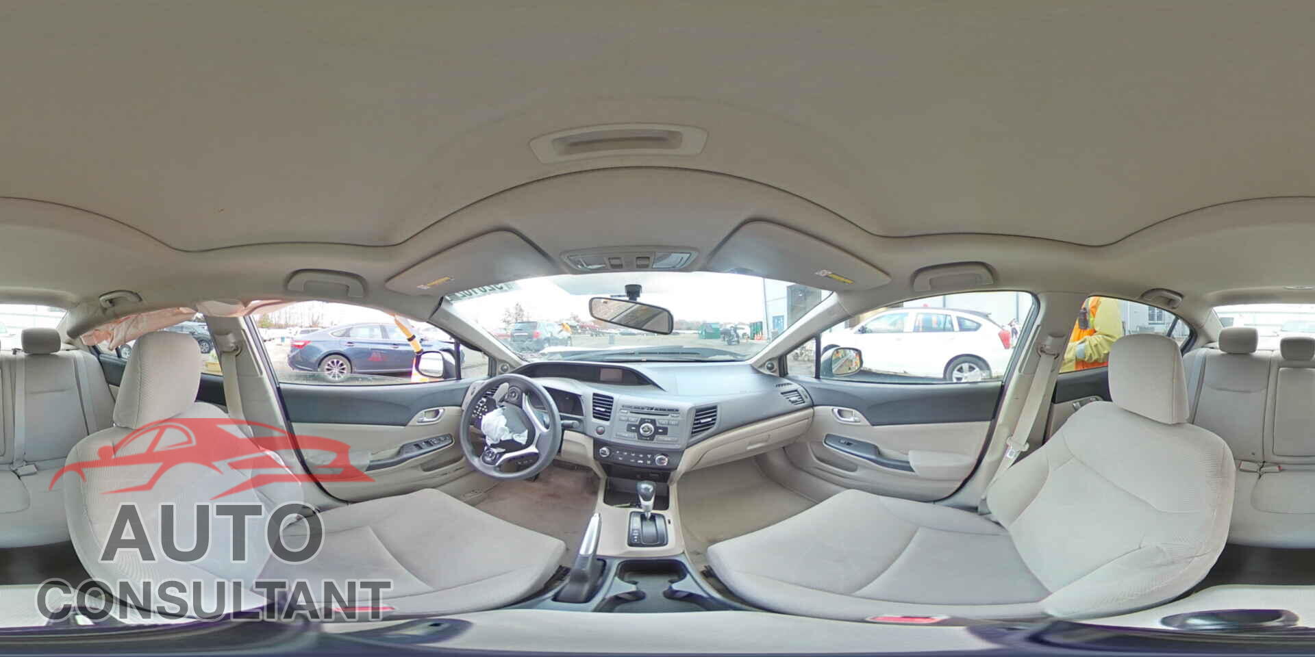 HONDA CIVIC 2012 - 19XFB2F85CE301453