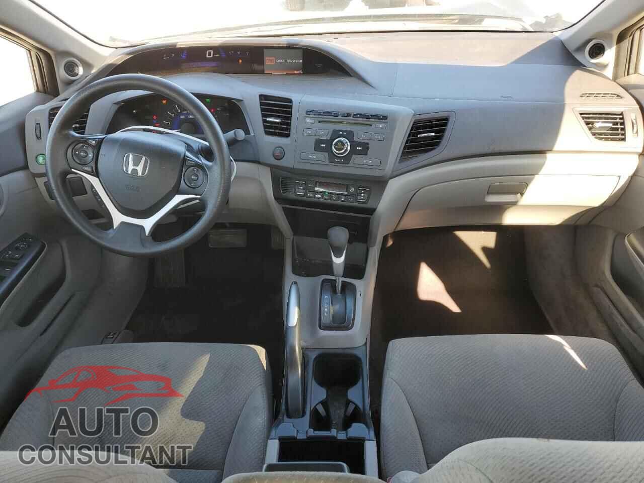 HONDA CIVIC 2012 - JHMFB4F25CS010115