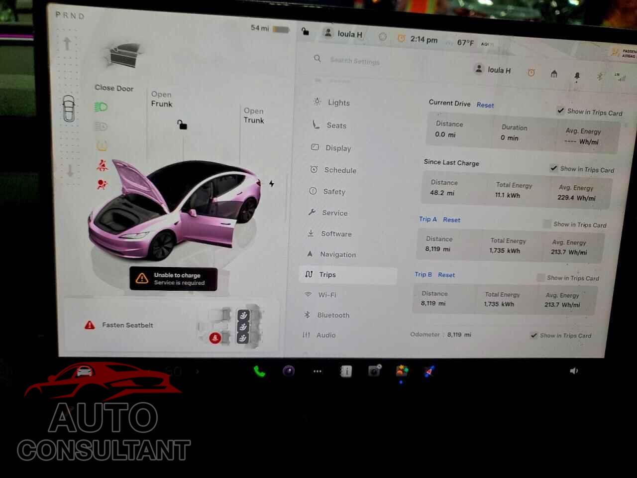 TESLA MODEL 3 2025 - 5YJ3E1EA0SF007105