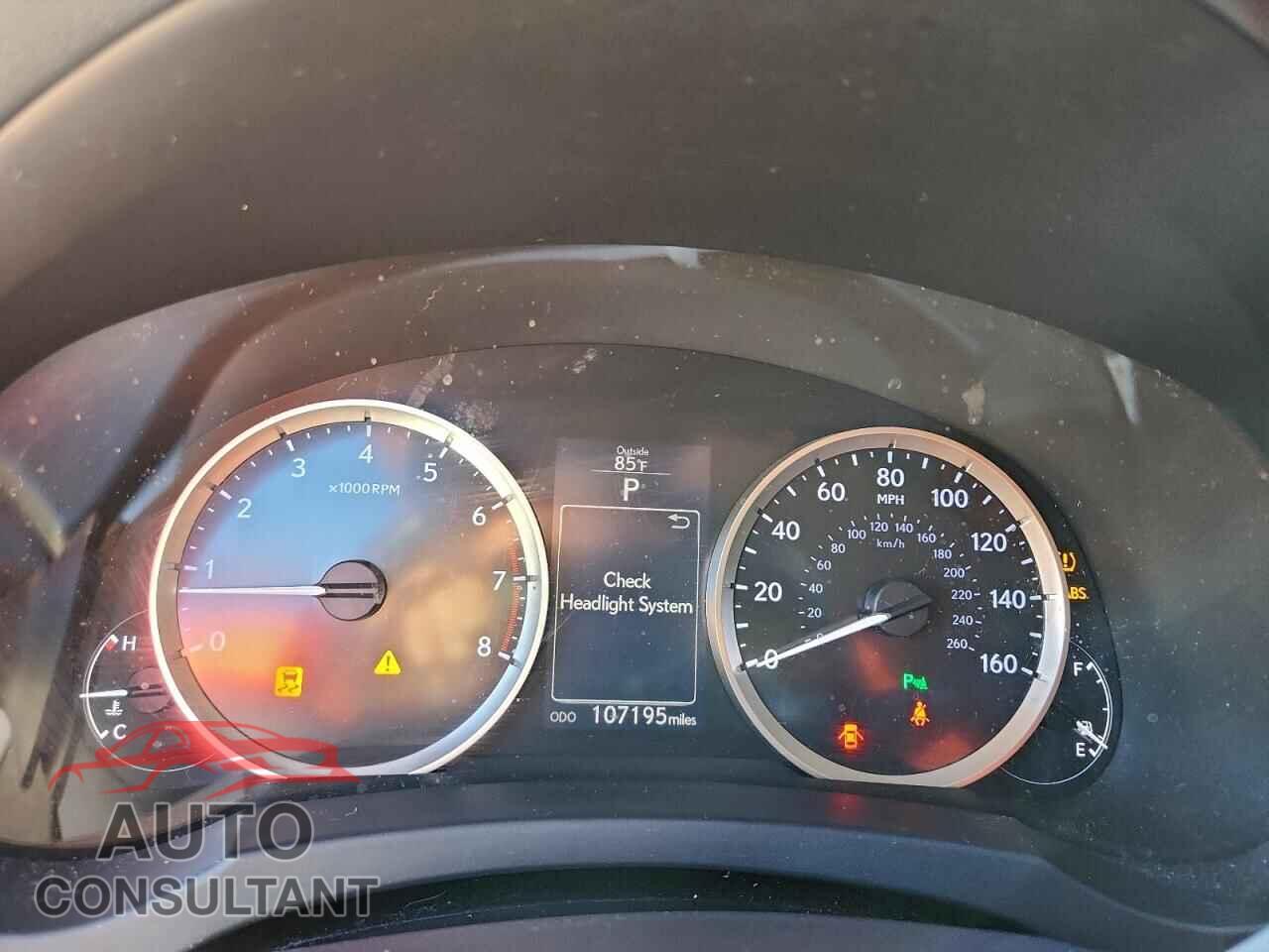 LEXUS IS 2015 - JTHBF1D20F5078698