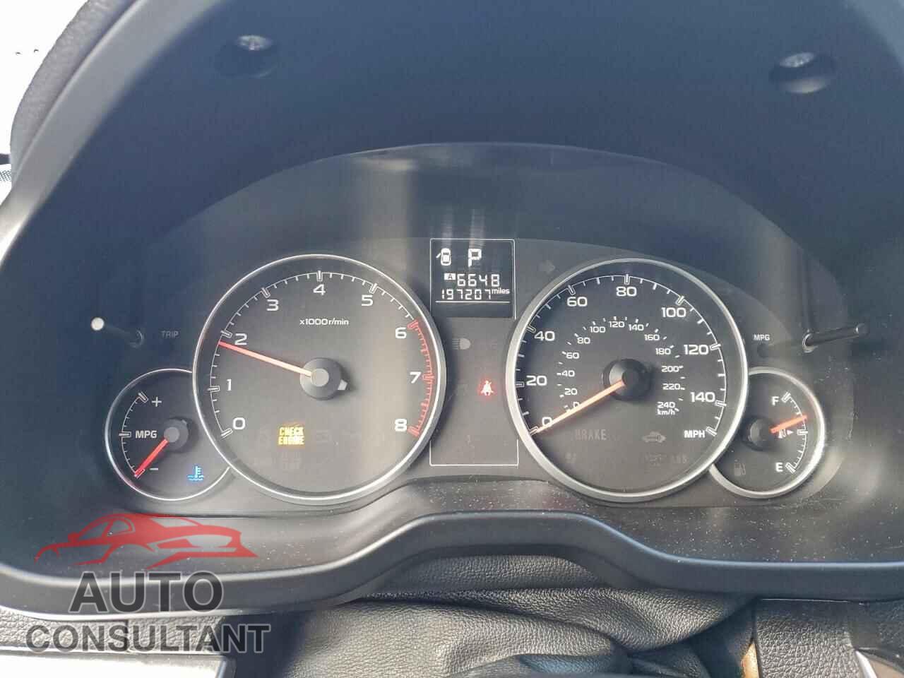 SUBARU OUTBACK 2013 - 4S4BRBCC3D3249019