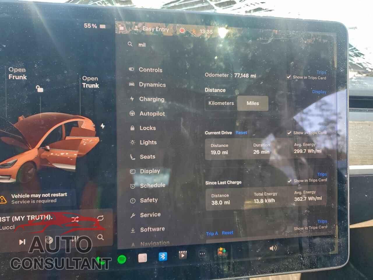 TESLA MODEL 3 2018 - 5YJ3E1EA6JF075732