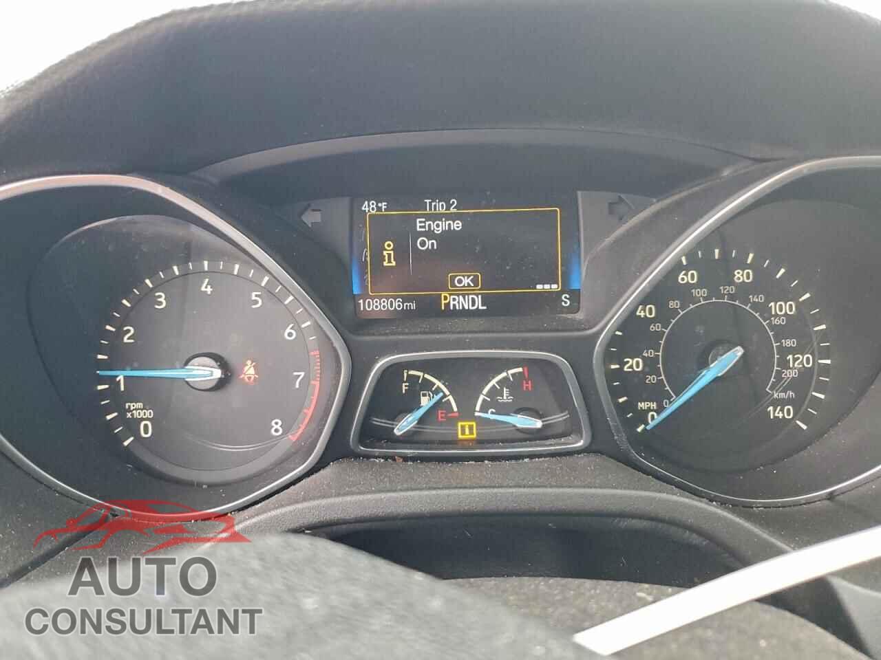 FORD FOCUS 2016 - 1FADP3F28GL341006