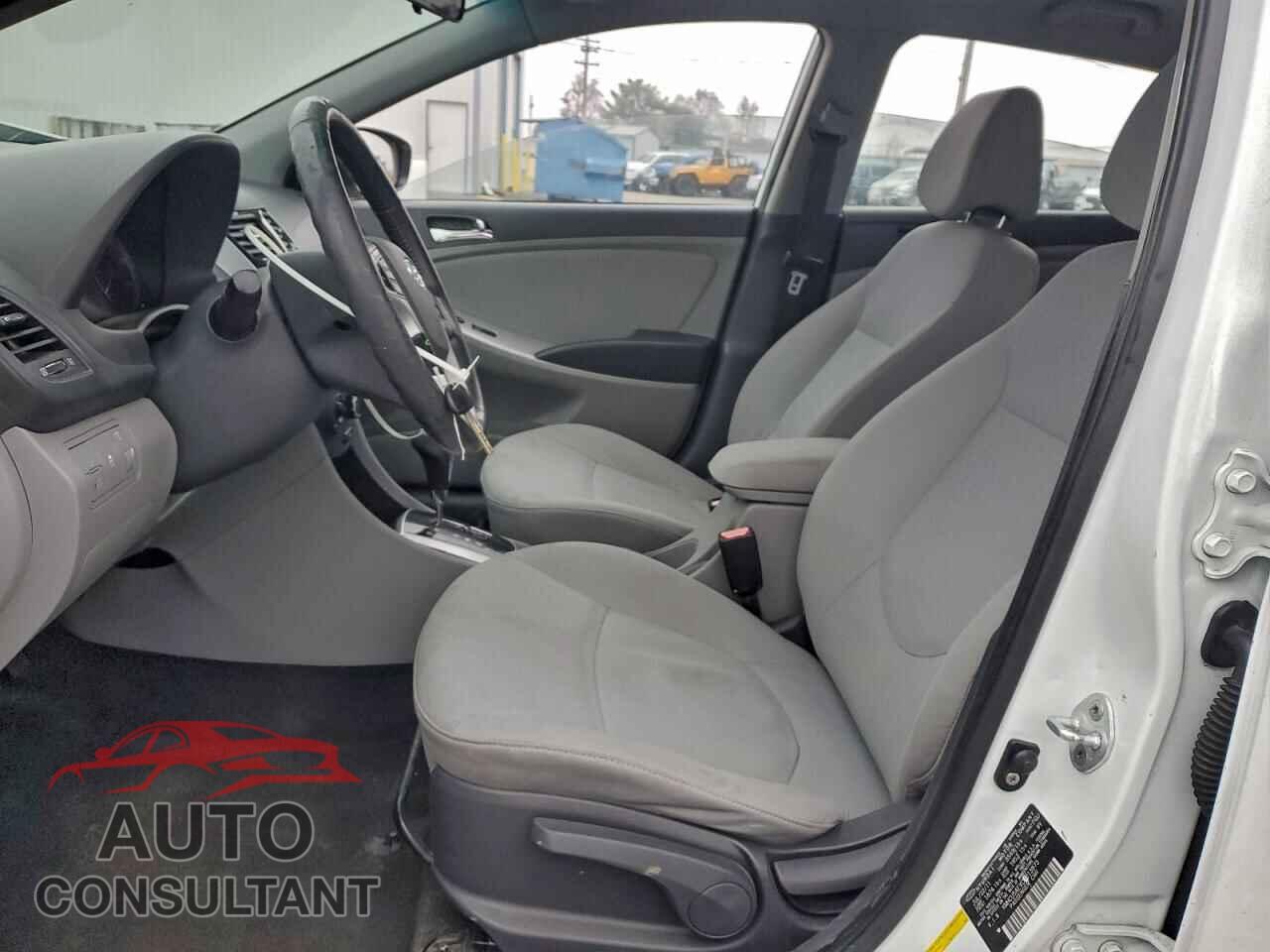 HYUNDAI ACCENT 2012 - KMHCU5AEXCU013873