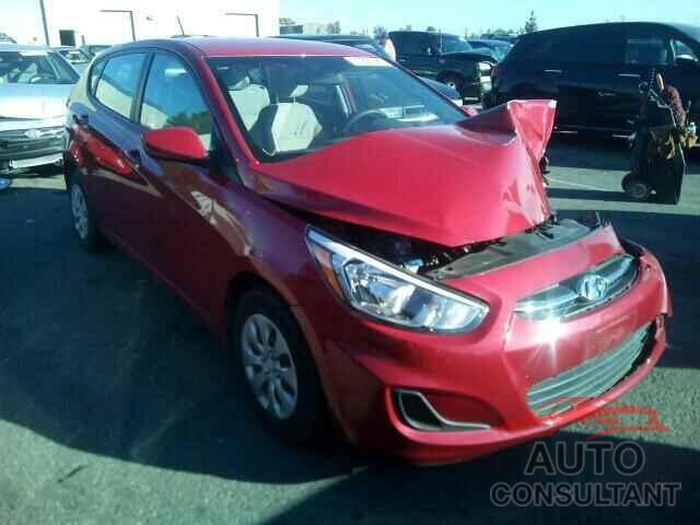 HYUNDAI ACCENT 2016 - KMHCT5AE2GU242590