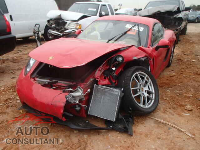 PORSCHE CAYMAN 2015 - WP0AA2A88FK161789