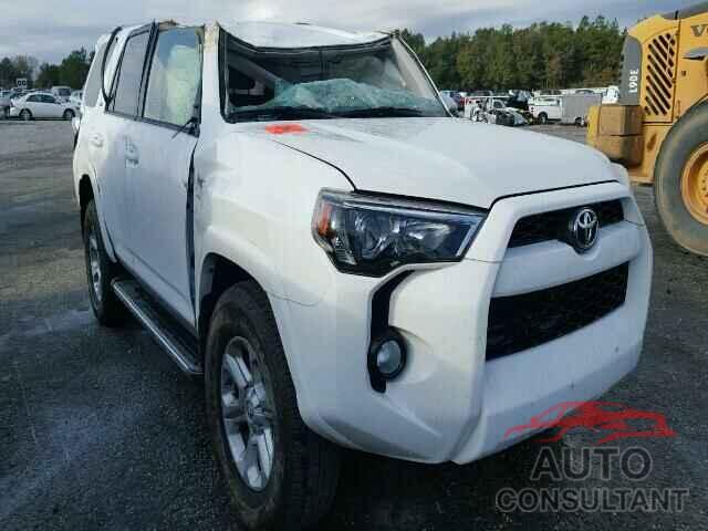 TOYOTA 4RUNNER 2016 - JTEZU5JR2G5110188