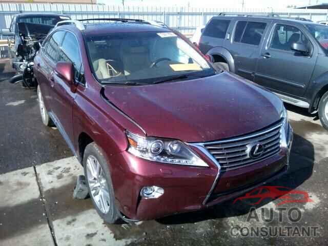 LEXUS RX350 2015 - JTJBK1BA9F2476725