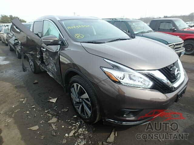 NISSAN MURANO 2015 - 5N1AZ2MH0FN205539