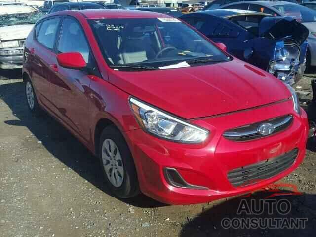 HYUNDAI ACCENT 2016 - KMHCT5AE8GU279871