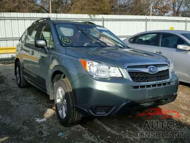 SUBARU FORESTER 2016 - JF2SJABC6GH529727