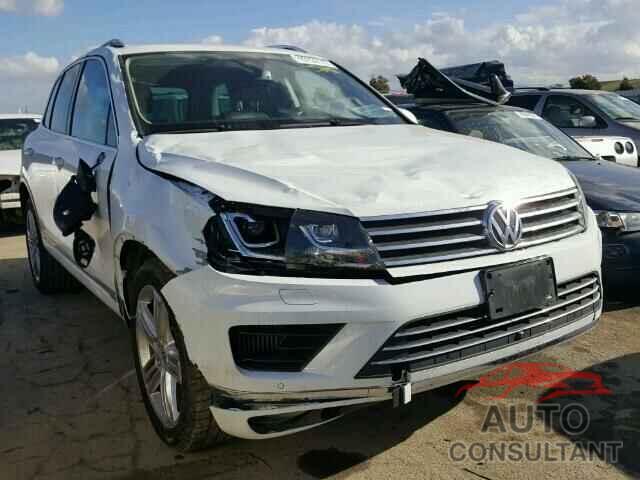 VOLKSWAGEN TOUAREG TD 2015 - WVGEP9BP3FD007098