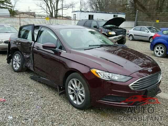 FORD FUSION 2017 - 3FA6P0H76HR204973