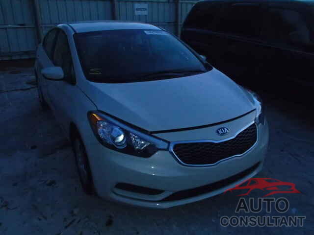 KIA FORTE 2015 - KNAFK4A66F5327607