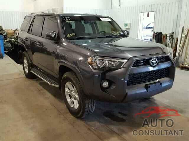 TOYOTA 4RUNNER 2016 - JTEZU5JR0G5119729