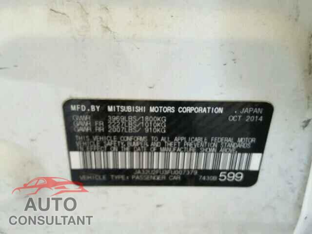 MITSUBISHI LANCER 2015 - JA32U2FU3FU007379
